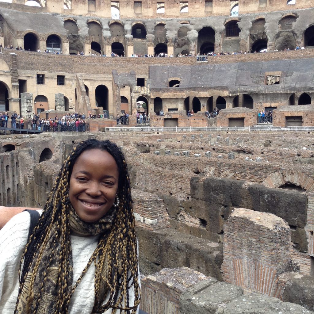 black woman in Italy, black backpackers,