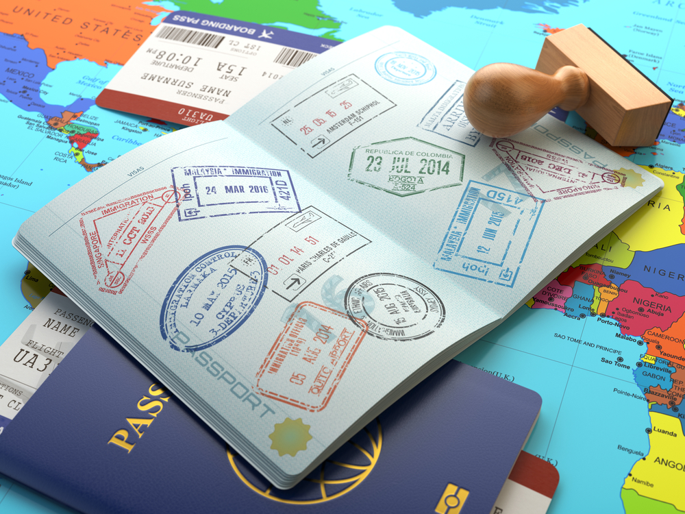 visa stamps, first time backpacking tips